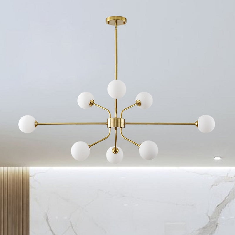 Golden Dupont Sputnik Chandelier Model