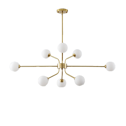 Golden Dupont Sputnik Chandelier Model