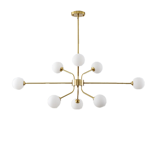 Golden Dupont Sputnik Chandelier Model