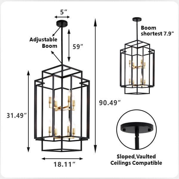 Lillard Geometric Chandelier/Pendant Light